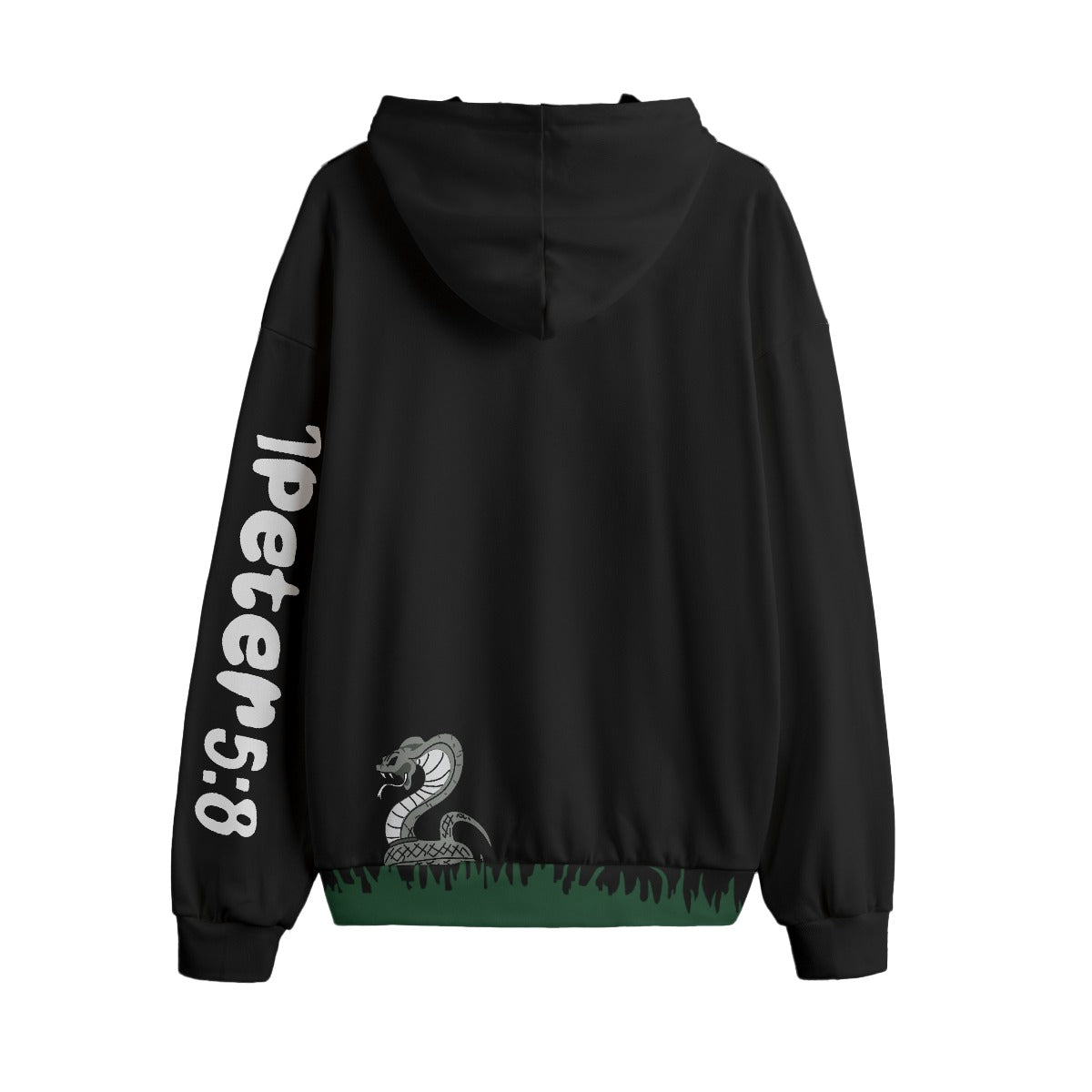 Men Pullover Special Letter Print Pattern Oversize Streetwear Loose