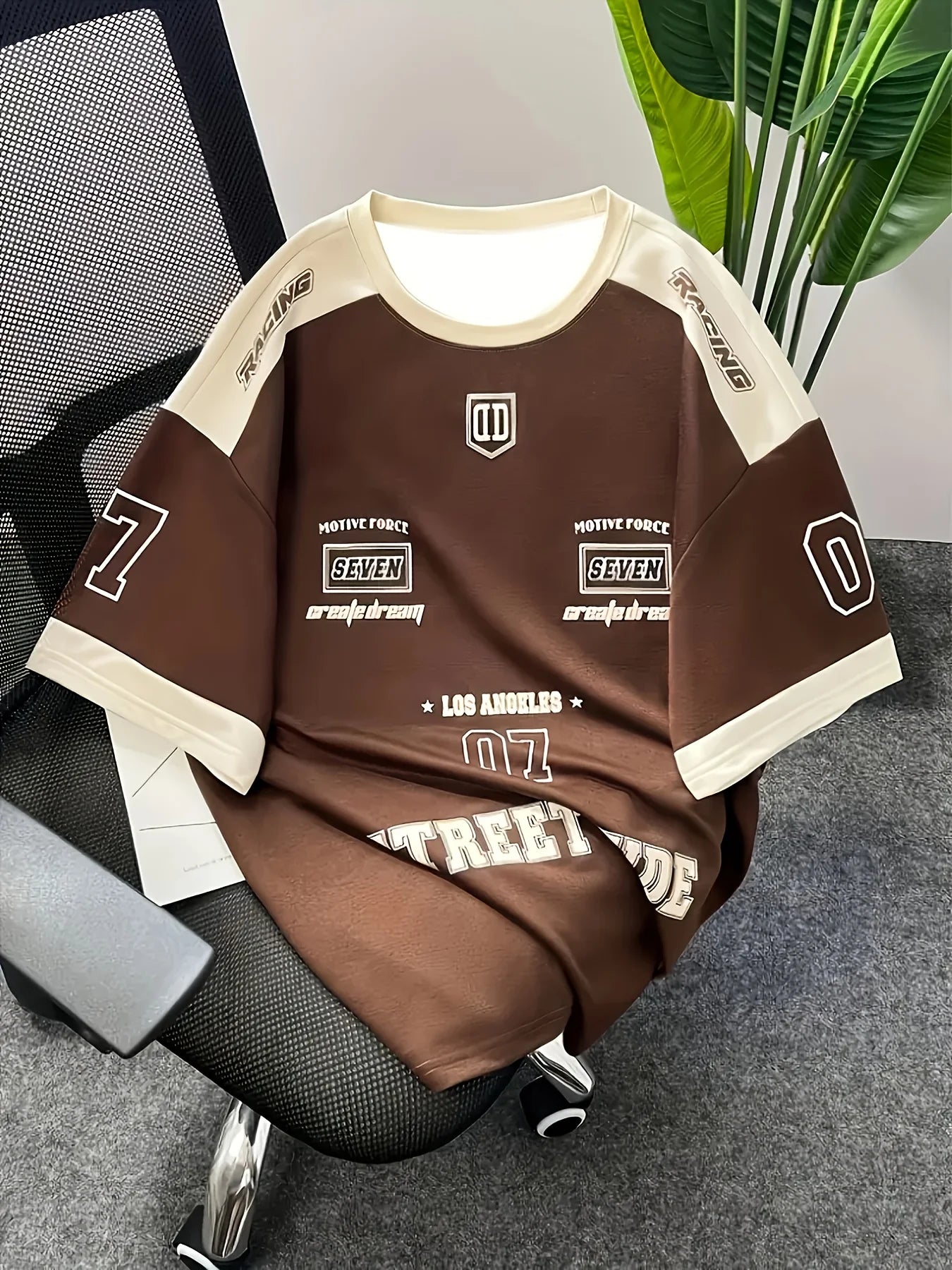 Men's Quick-Dry Sports T-Shirt Short Sleeve Streetwear Active