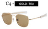 Men's Fashion Pilot UV400 Military AO Sunglasses