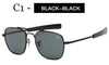 Men's Fashion Pilot UV400 Military AO Sunglasses