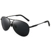 Aviation Metal Frame Polarized Sunglasses Men Day Night