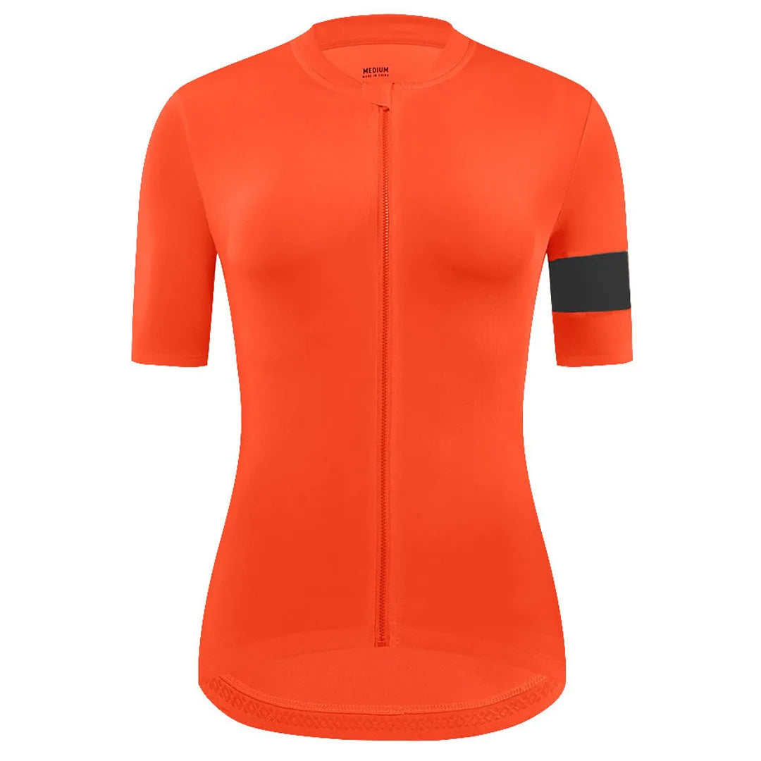 Breathable Women’s MTB Cycling Jersey Quick-Dry Summer Short Sleeve
