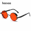 Steampunk Metal Round Sunglasses