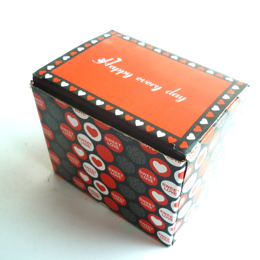 Ceramic Coffee Mug Raccoon White Ounce