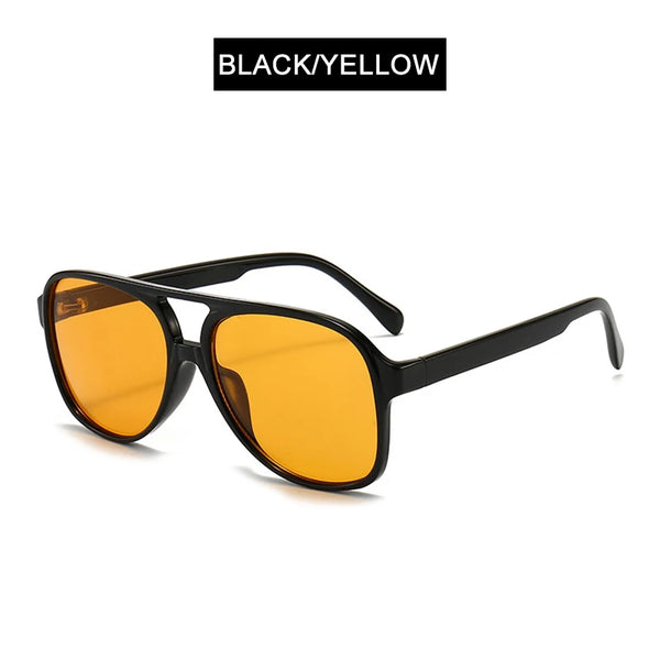 Retro Pilot Polarized Sunglasses