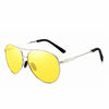 Aviation Metal Frame Polarized Sunglasses Men Day Night