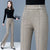 Womens Flared Pants High Waist Wool Blend Fall Wide Leg Trousers