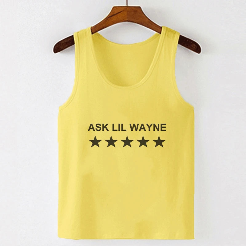 Y2K Star Letter Print Crop Top Women Slim Fit Baby Tee