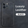 Luxury Leather iPhone Case Silicone Soft Shockproof Protection Cover