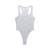 Women’s Sexy Knit Bodysuit Halter Sleeveless Clubwear Summer Top