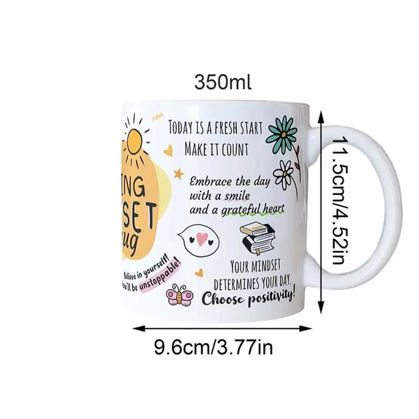 The Morning Mindset Mug Ceramic Coffee and Tea Mug