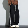 Mens Baggy Cotton Joggers Korean Streetwear Loose Casual Pants