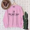 Uplifting Christian Quote Crewneck Sweatshirt Long Sleeve