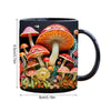 Toadstool Mushrooms Mug 3D Effect Imprint Coffee Mug