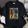 1976 50th Birthday Shirt Men Vintage Year Graphic Tee Gift