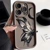 Art Oil Painting Butterfly Soft Case for IPhone