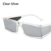 UV400 Rectangle Punk Designer Sunglasses Women