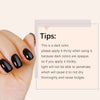 Gel Nail Strengthener Black Cherry Red Color Elastic Rubber