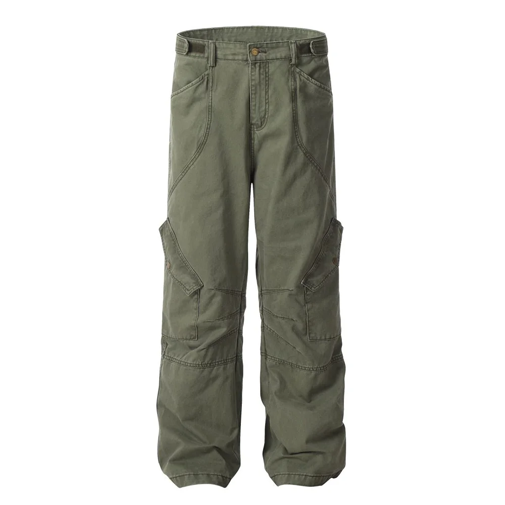 Men’ Baggy Cargo Jeans High Street Loose Fit