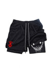 Berserk- Men's 2-in-1 sports shorts, running quick drying shorts