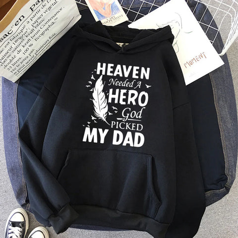 Hero Dad Hoodies: Honoring the Angels of Our Lives