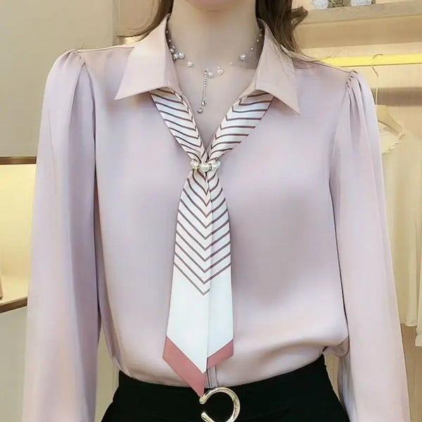 Womens Long Sleeve Pullover Top Solid Color Casual Basic Shirt