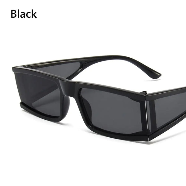UV400 Rectangle Punk Designer Sunglasses Women