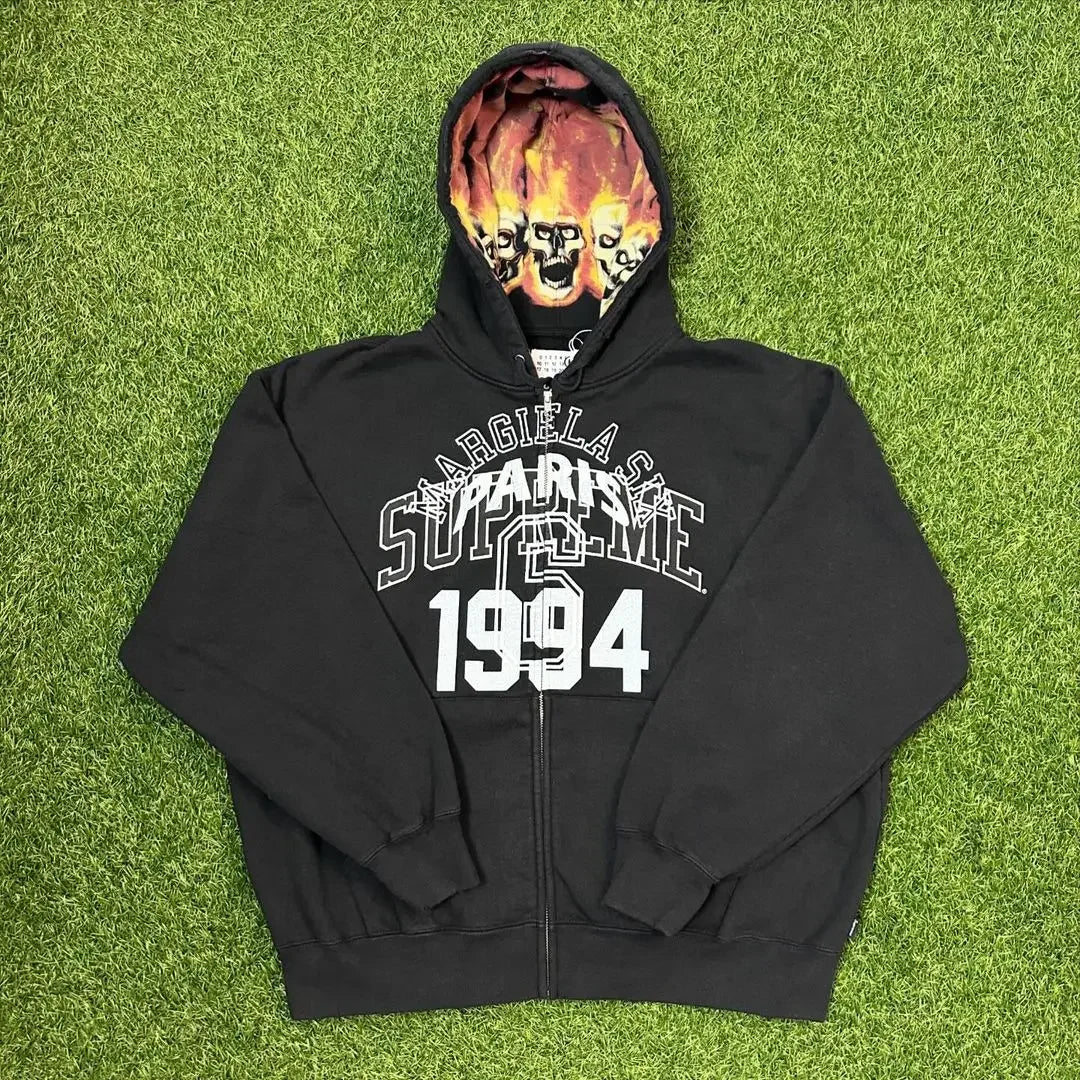 Retro Letter Hooded Sweatshirt Jacket for Women Spring Autumn Casual Top