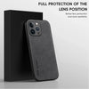 Luxury Leather iPhone Case Silicone Soft Shockproof Protection Cover