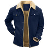 Men's Jackets Winter Warm Waterproof Fleece Lined