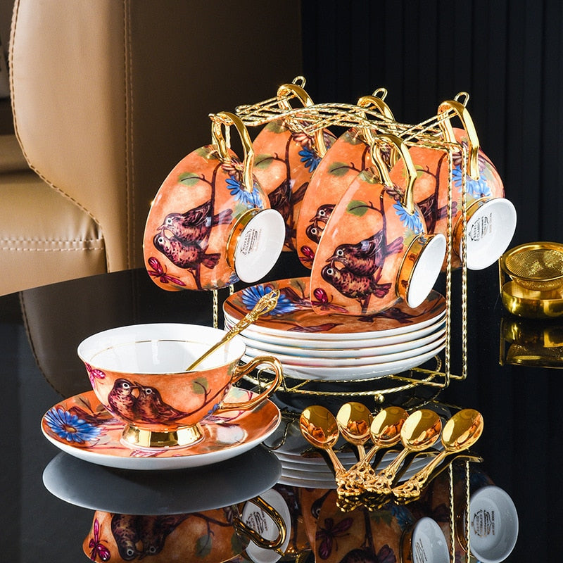 Mug Royal Classical Bone Black Tea Cup Luxurious