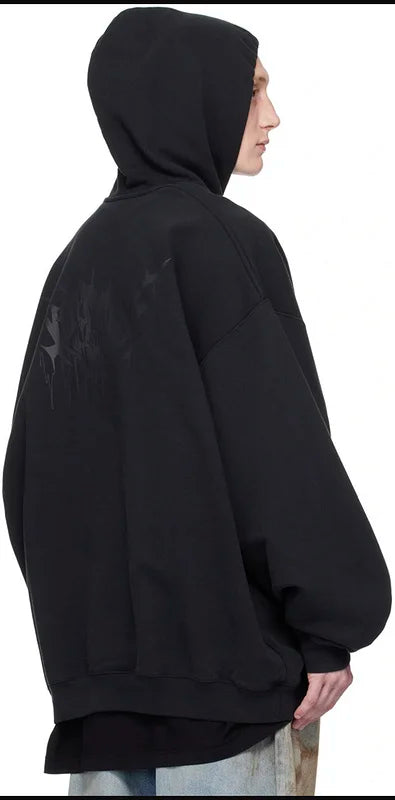 2024 Best Version Skull Printed Cozy Oversized