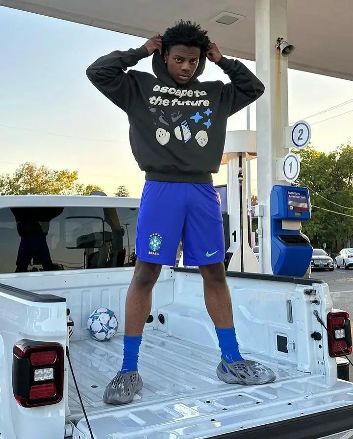 Y2k Broken Print High Street Hoodies Men Streetwear Goth Harajuku