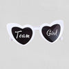Personalised Text Wedding WhiteWedding Sunglasses Personalised Love Heart