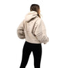 Womens Sherpa Fleece Hoodie Oversized Pullover Sweatshirt Fall Winter