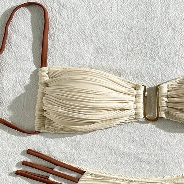 Womens Brazilian Bikini Set Cheeky Coverage Two Piece Swimsuit 2026