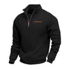 Men's Half Zip Fleece Sweatshirt - Stand Collar Pullover