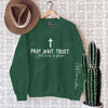 Uplifting Christian Quote Crewneck Sweatshirt Long Sleeve