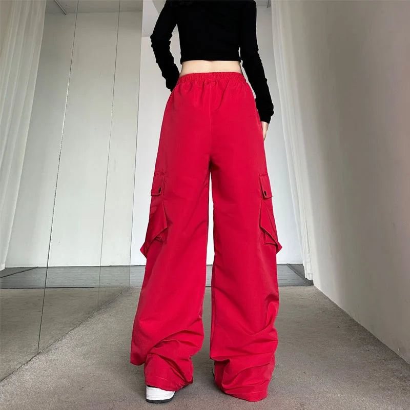 2024 Pants Vintage Straight Oversized Y2K Style Fashion