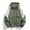 Mens Big and Tall Windbreaker Jacket Breathable Hiking Coat