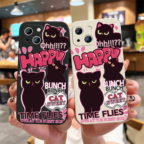 Bewitching Black Cat Case: Ultimate Protection with a Touch of Feline Charm