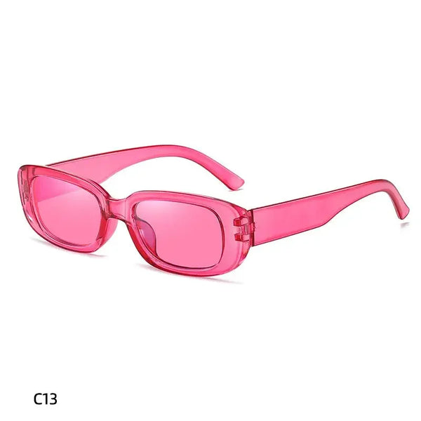 Retro Square Sunglasses Women Vintage Anti Glare Fashion Eyewear