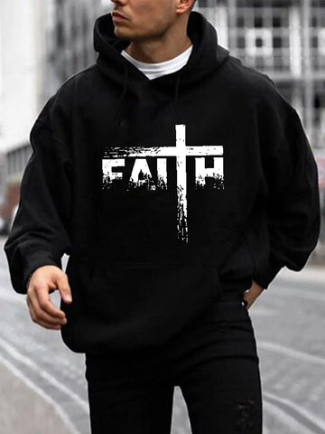 Stay Stylish with FAITH: Cool Graphic Hoodies for Men