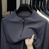 Autumn and Winter Men's Velvet Hoodie Long Sleeve Zipper