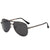 Polarized Sunglasses Men Metal Double Beam Sunglasses