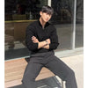 Men's Knit Cardigan Sweater - Long Sleeve Button Coat