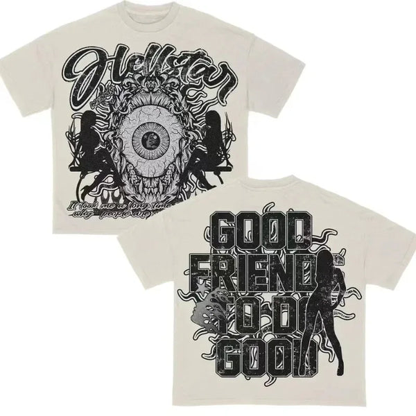 Gothic Eltern-Kind Tapout T-Shirt: Sommer Retro