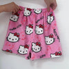 Hello Kitty Spider-Man Pajama Pants Cotton Loose Women’s Lounge Wear