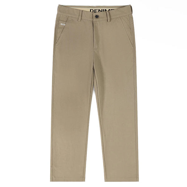 Mens Loose Wide Leg Pants Straight Casual Winter Plus Size Trousers