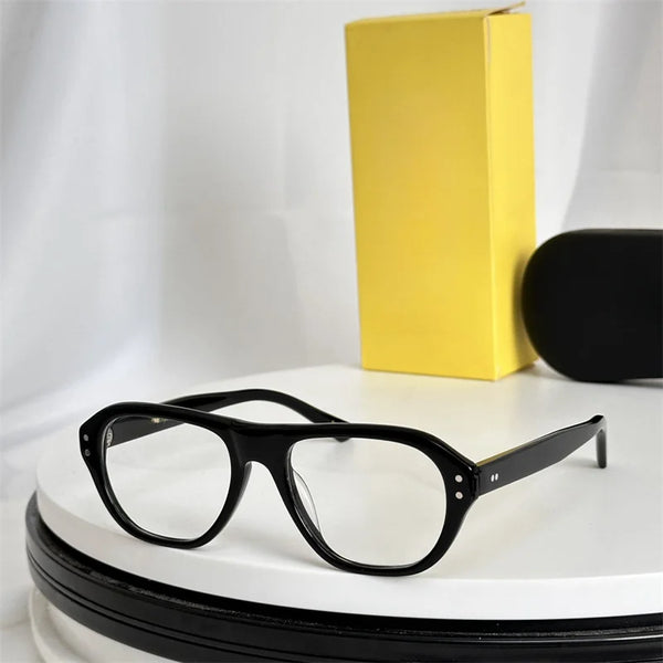 Oval Retro Vintage Optical Computer Prescription Glasses